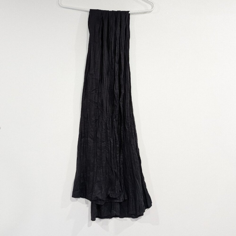 IKKS Crinkle Scarf Black